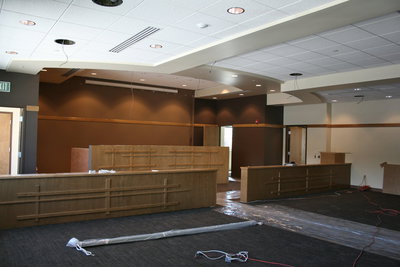 Image: Council room after