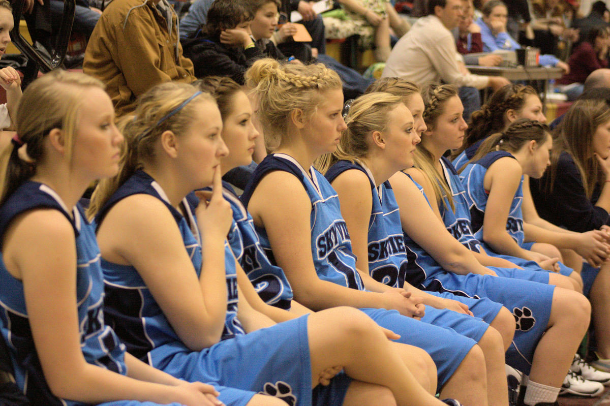 Image: Bench players looking on