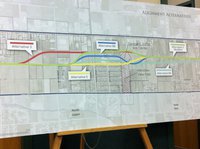 Image: Crossroads — Proposed alternative routes for relieving congestion on the highway through North Logan and Hyde Park.