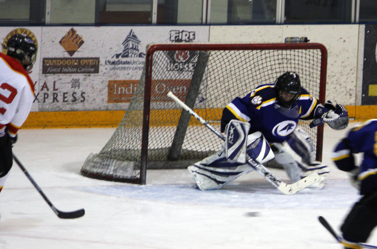 Image: Goalie Tanton Jeppson