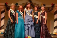 Image: 2011 Health Days Royalty — Kirsten Nelson, Makell Moore, Nanette Hunsaker, Tessa Herrman, Morgan Taylor.