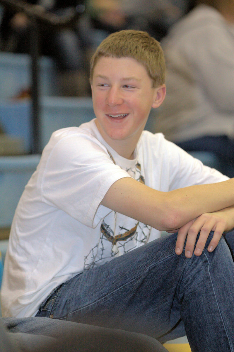 Image: Nate Eskelson enjoying the game