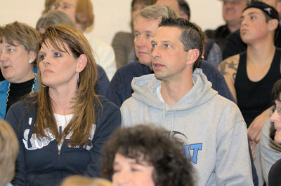 Image: Riley Jensen’s parents watching the game