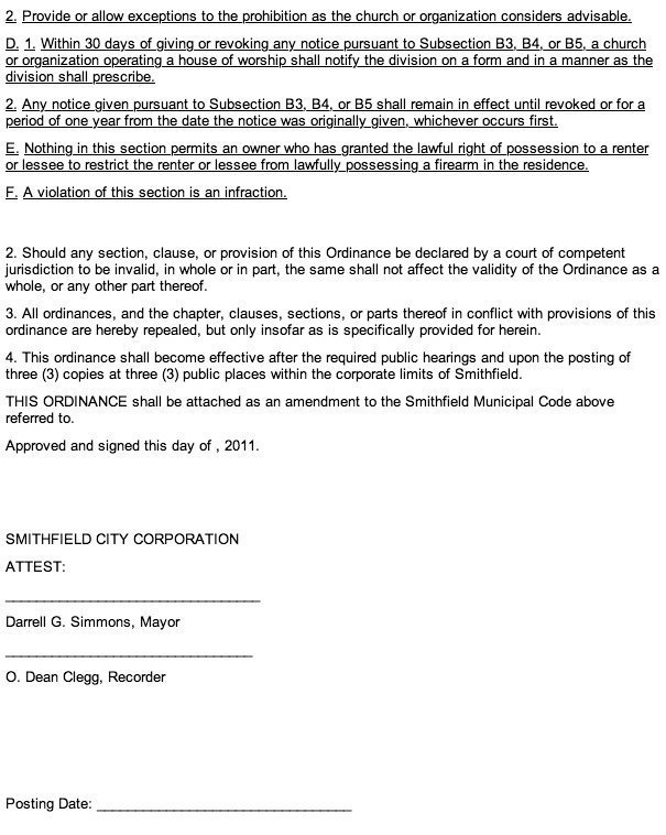 Image: Proposed changes to weapons ordinance, part 8