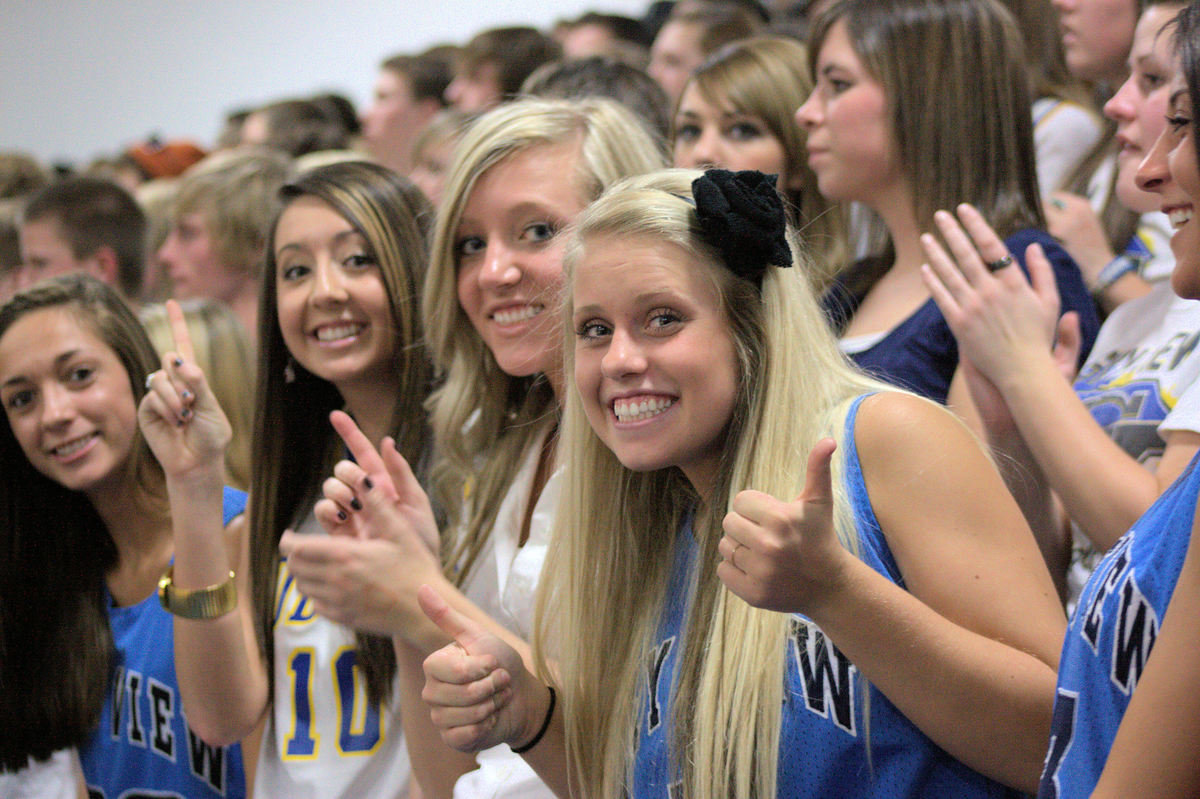 Image: Danica Webb &amp; Friends enjoying the game