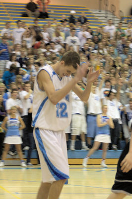 Image: Hayden Miles (#22) celebrates win