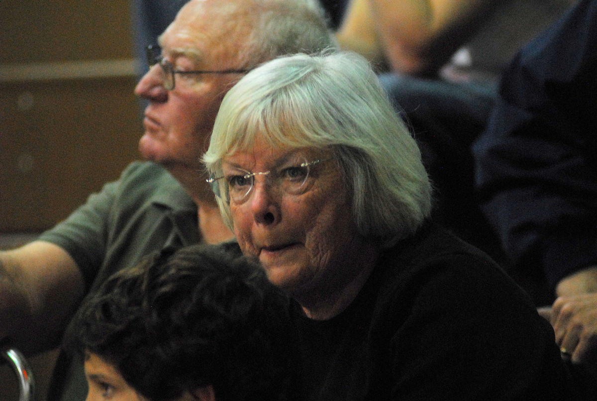 Image: Mel &amp; Linda Sadler — Parents of assistant coach Matt Sadler &amp; Grandparents to Logan High player Josh Sadler