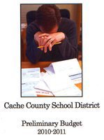 Image: Budget cover — The actual cover from the 2010-2011 preliminary budget.