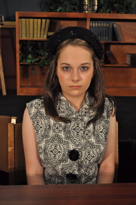 Image: Juror 11 — Lily Mariete, a German student playing a foreign juror.