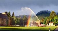 Image: Fire department creates rainbows