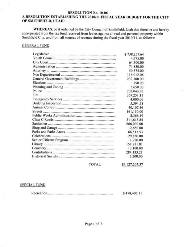 Image: Budgets – Page 1