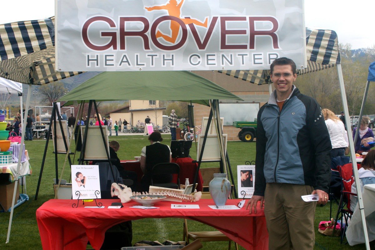 Image: Health Days booths