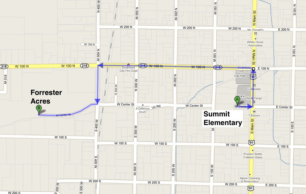 Image: Shuttle map