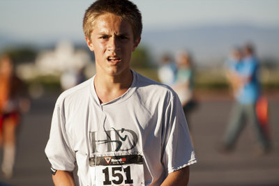 Image: Half marathon finisher