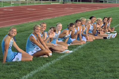 Image: 2001 Cheer squad