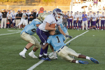 Image: Milyon Chantry gets in on a tackle.