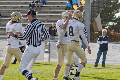 Image: Nick Carver (#8) scores on a QB keeper.