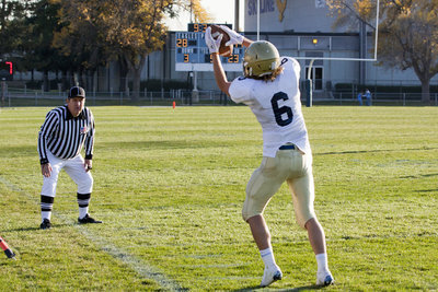 Image: Jensen (#6) with another catch.
