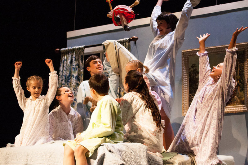 Image: Celebration at the end of “The Lonely Goatherd”